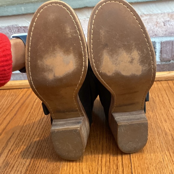 UGG Women's Elora Black Wrapped Leather Fashion Ankle Boots 1019148 6.5 - Picture 7 of 13